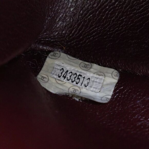 CHANEL ChainShoulder Shoulder Bag COCO Mark Diana Matelasse black/Gold Har... - Picture 3 of 10